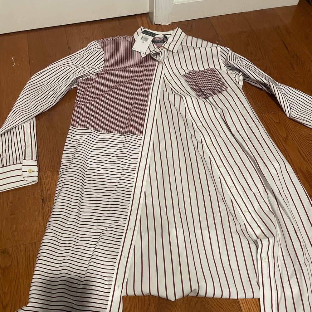NWT LAUREN STRIPED DRESS